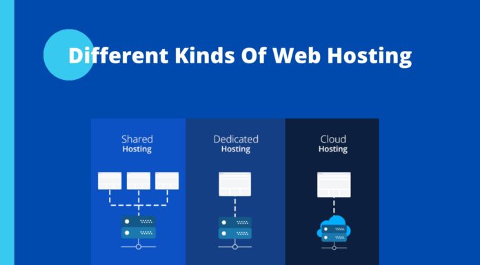 different kind of web hosting