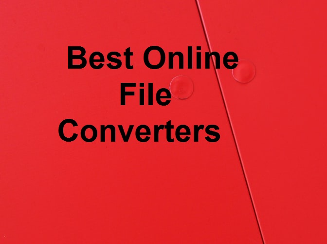 online file converters