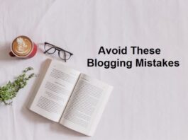 Avoid These Blogging Mistakes
